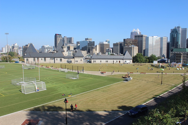 Reamenagement du parc Rutherford en 2016 et 2017