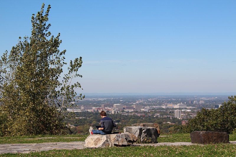 Amenagement du sommet Outremont du Mont-Royal